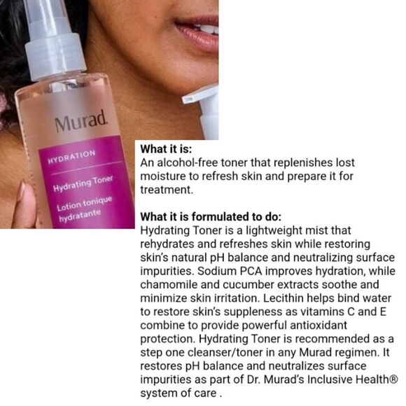Murad Alcohol Free Hydrating Toner - Picture 3 of 9